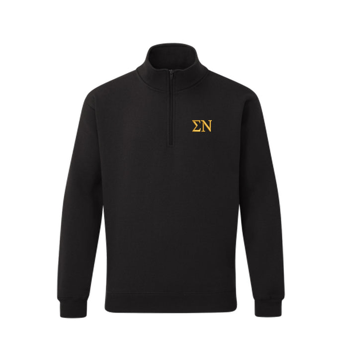 Sigma Nu lululemon Steady State Half-Zip - Black
