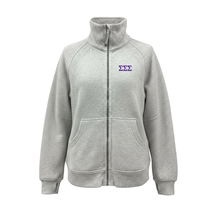 Sigma Sigma Sigma lululemon Scuba Oversized Long Funnel - FULL Zip