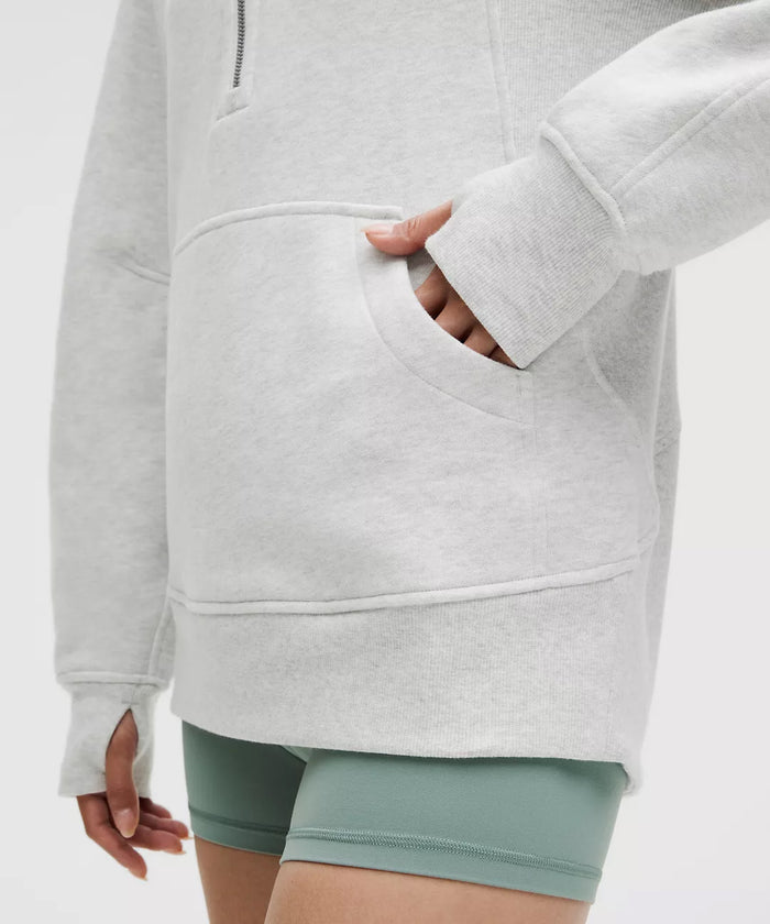 Sigma Sigma Sigma MOM lululemon Scuba Oversized Funnel-Neck Half Zip Long