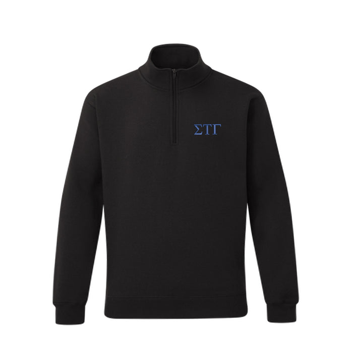 Sigma Tau Gamma lululemon Steady State Half-Zip - Black