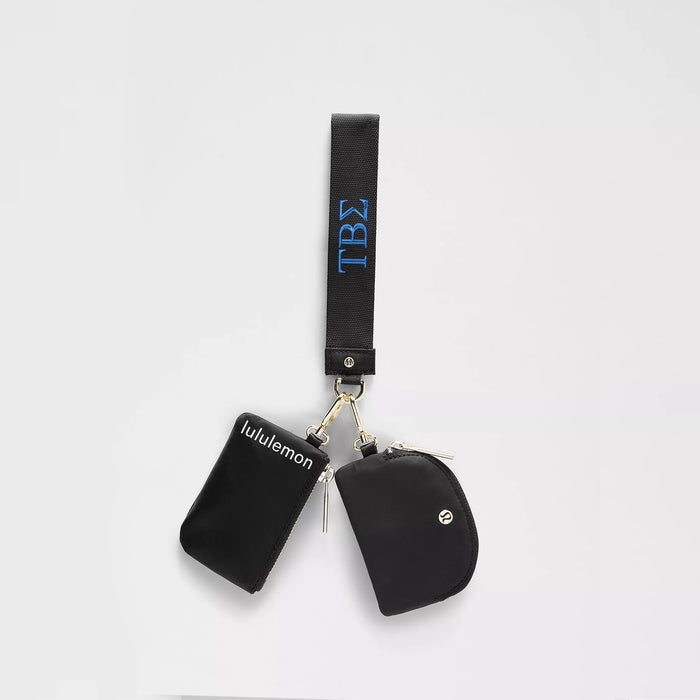 Tau Beta Sigma lululemon Dual Pouch Wristlet
