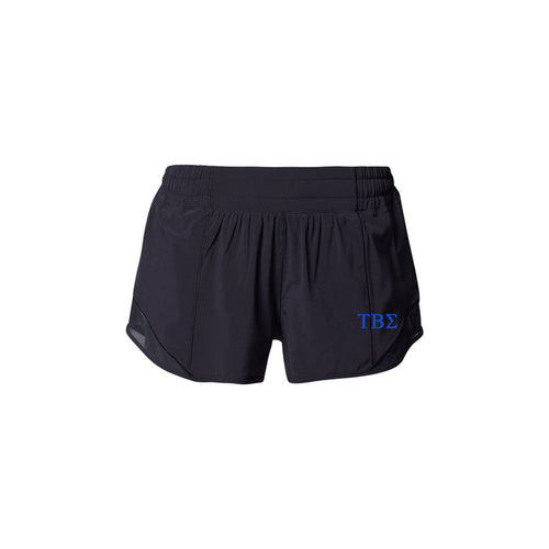 Tau Beta Sigma lululemon Hotty Hot High-Rise Lined Short 2.5" - Black