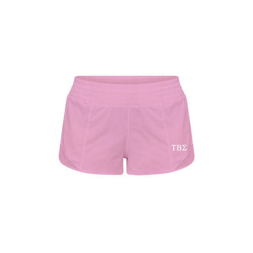 Tau Beta Sigma lululemon Hotty Hot High-Rise Lined Short 2.5" - Pink Frosting