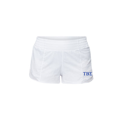 Tau Beta Sigma lululemon Hotty Hot High-Rise Lined Short 2.5" - White