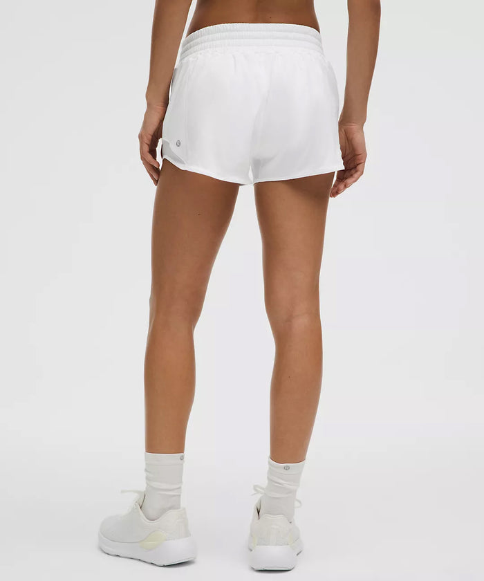 Tau Beta Sigma lululemon Hotty Hot High-Rise Lined Short 2.5" - White