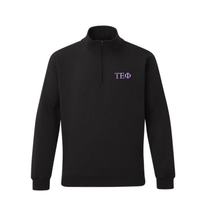 Tau Epsilon Phi lululemon Steady State Half-Zip - Black