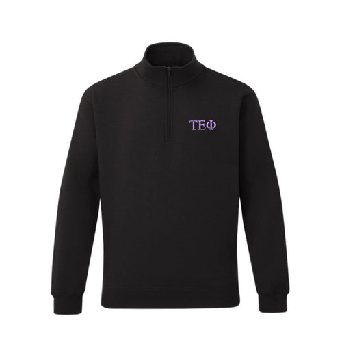Tau Epsilon Phi lululemon Steady State Half-Zip - Black