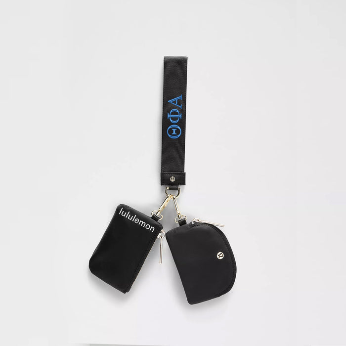 Theta Phi Alpha lululemon Dual Pouch Wristlet