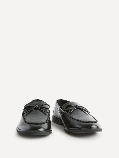 Truly Black High Shine Loafers