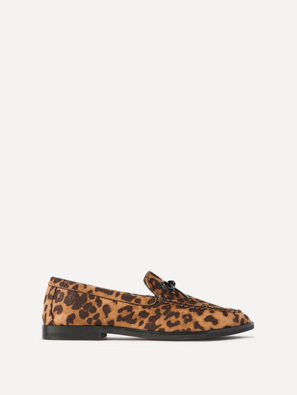 Truly Leopard Print Loafers