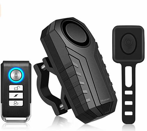 Wireless 113 decibel Horn and Vibration Sensor Alarm