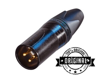 XLR CONNECTOR - NEUTRIK - NC3MXX-B