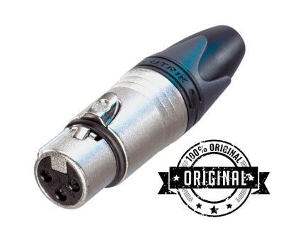 XLR FEMALE CONNECTOR - NEUTRIK - NC3FXX