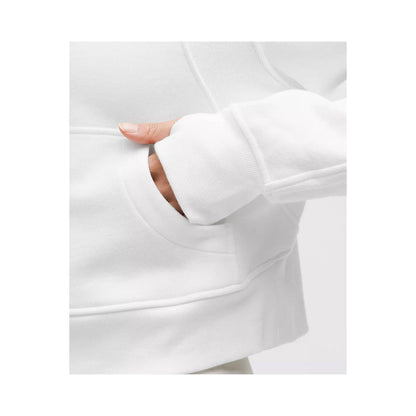 Zeta Tau Alpha lululemon Scuba Oversized FUNNEL-Neck Half Zip - White